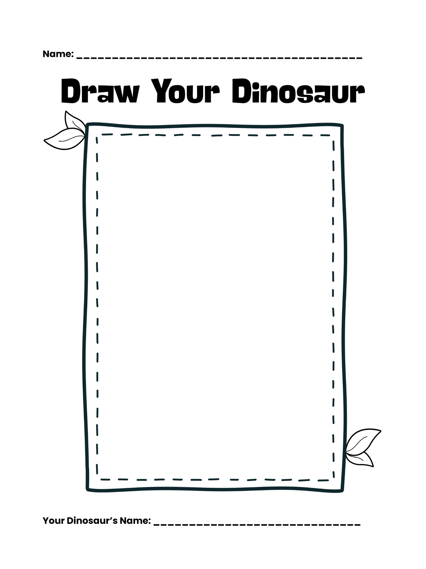 Draw Your Dinosaur
