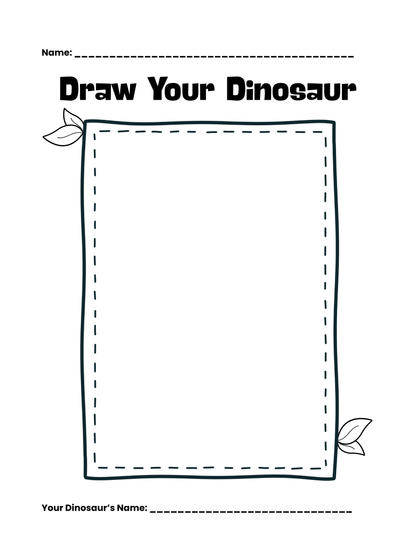Draw Your Dinosaur