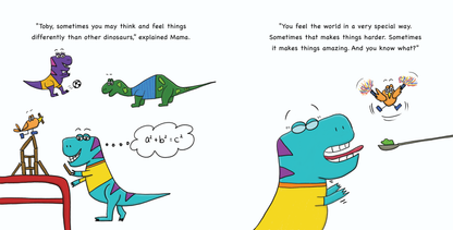 Toby, the Terrific and Talented T-Rex (autographed)
