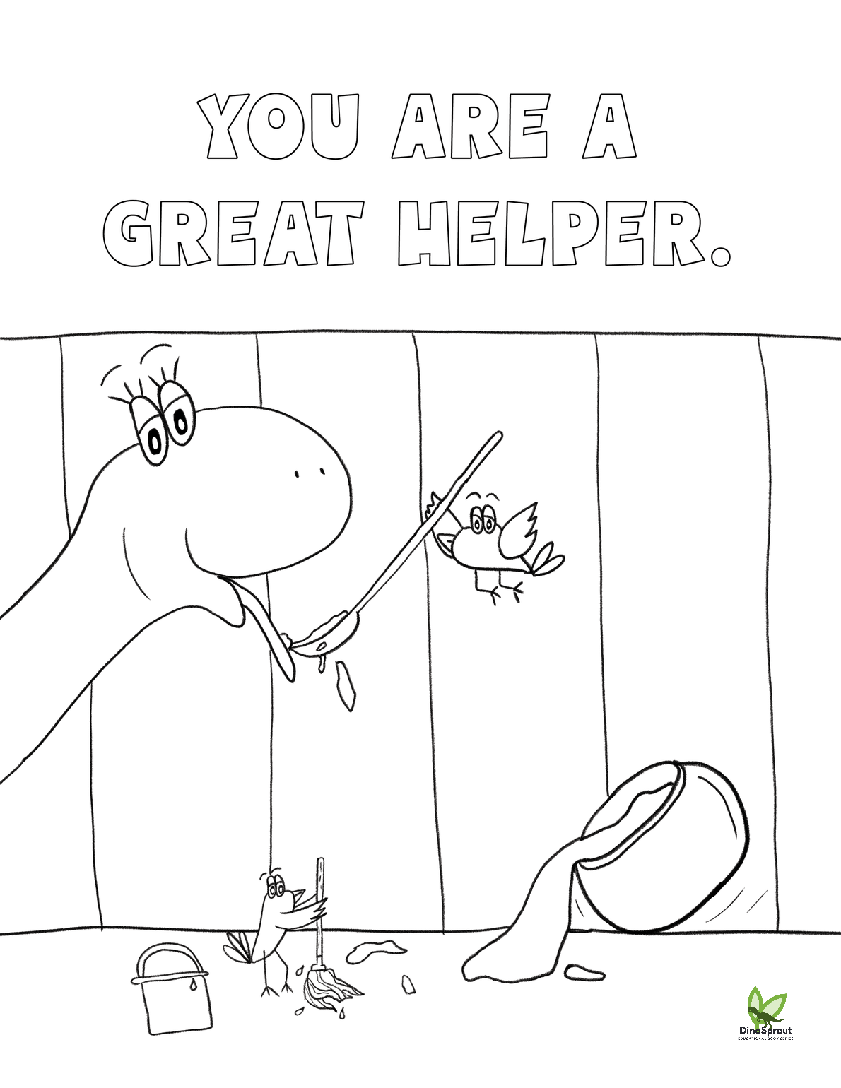 Stomp and Scribble: A "You Can Roar" Coloring Book